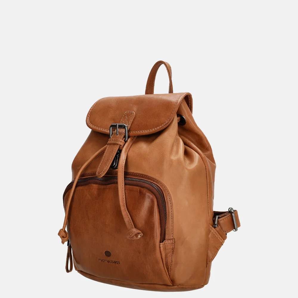 Micmacbags Everyday rugzak bruin 018553Cognac